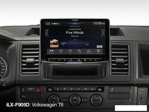 USB-магнитола Alpine iLX-F905D