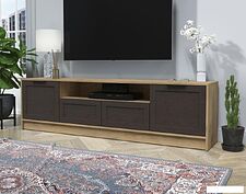 Тумба Интерлиния ТВ Концепт Тренд КТ-ТВ4-50 (дуб золотой/дуб английский)