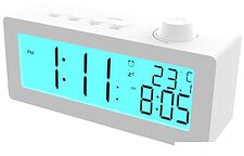 Настольные часы Ritmix CAT-111 (белый)