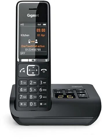 Радиотелефон Gigaset Comfort 550A Trio (черный)