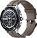 Умные часы Xiaomi Watch 2 Pro (серебристый, с коричневым кожаным ремешком, международная версия)