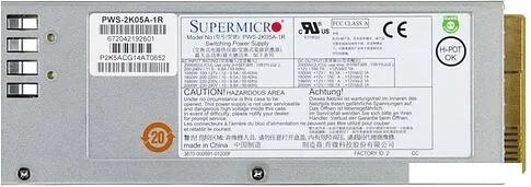 Блок питания Supermicro PWS-2K05A-1R