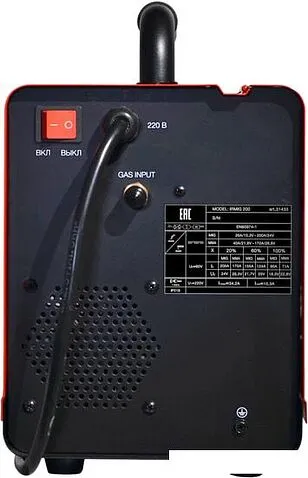 Сварочный инвертор Fubag IRMIG 200 (с горелкой FB 250)