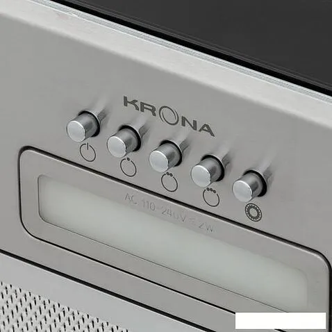 Кухонная вытяжка Krona Ameli Light 600 Inox PB (нержавеющая сталь)