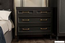 Комод Ангстрем Орландо спальня ОР-100.02 исп.2 (серый уголь)