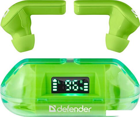 Наушники Defender Twins 916 (зеленый)