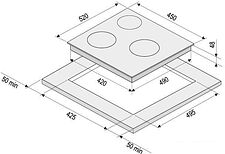 Варочная панель Krona Corso 45 BL
