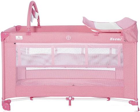 Манеж-кровать Lorelli Noemi 2 Plus (rose velvet unicorn)