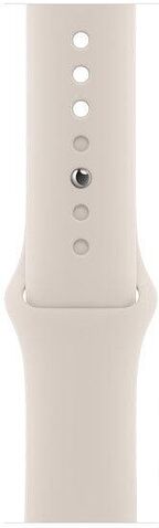 Умные часы Apple Watch SE 2 44 мм (алюминиевый корпус, звездный свет/звездный свет, спортивный силиконовый ремешок M/L)