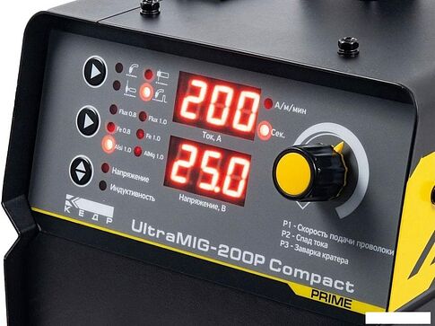 Сварочный инвертор Кедр Ultramig-200p Compact