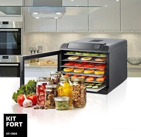 Сушилка для овощей и фруктов Kitfort KT-1904