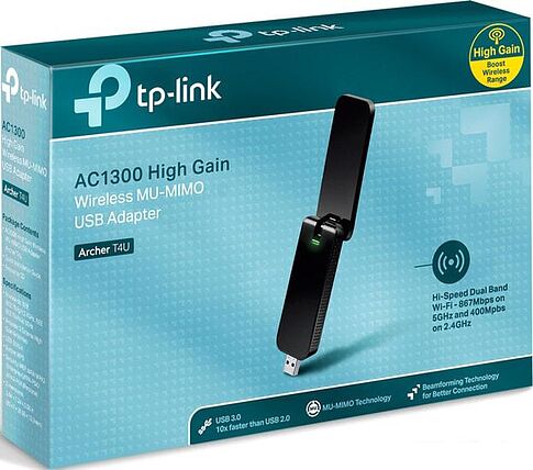 Wi-Fi адаптер TP-Link Archer T4U v3
