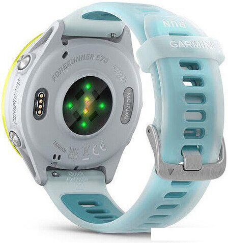 Умные часы Garmin Forerunner 570 47 мм (серебристый/желтый)