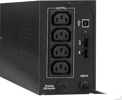 Источник бесперебойного питания ExeGate SpecialPro UNB-850.LED.AVR.C13.RJ.USB