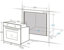 Духовой шкаф Midea MO 581DB RI-B