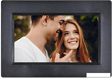 Цифровая фоторамка Digma PF-743 (черный)