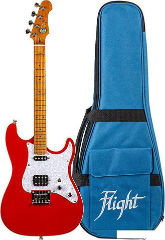 Электроукулеле Flight Pathfinder Baritone RD