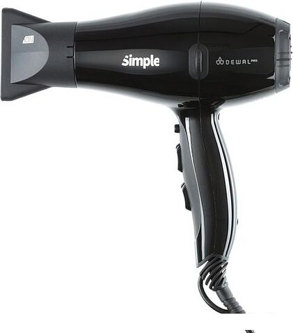 Фен Dewal Simple 03-104 (черный)