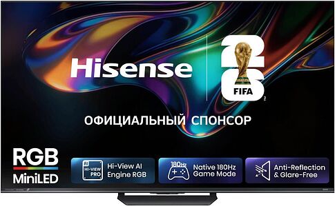 RGB miniLED телевизор Hisense 65UR8S