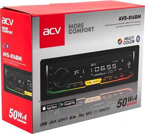 USB-магнитола ACV AVS-816BM