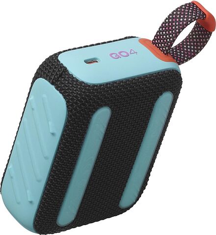Беспроводная колонка JBL Go 4 (черный/оранжевый)