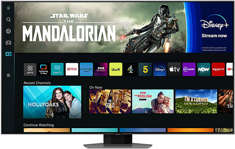 Телевизор Samsung QLED 4K Q80C QE75Q80CAUXCE