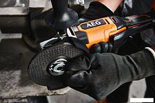 Угловая шлифмашина AEG Powertools BEWS18-125X2-0 4935498182 (без АКБ)