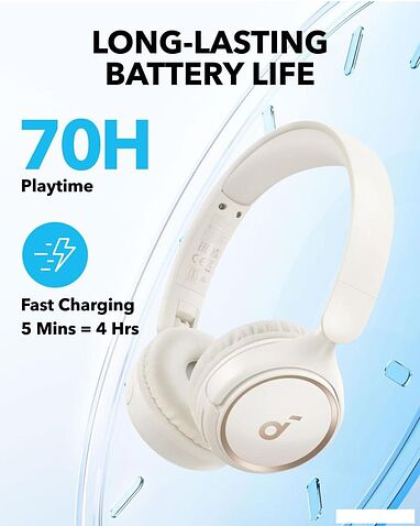 Наушники Anker Soundcore H30i (белый)