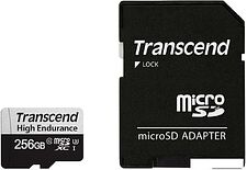 Карта памяти Transcend microSDXC TS256GUSD350V 256GB (с адаптером) Карта памяти Transcend microSDXC TS256GUSD350V 256GB (с адаптером)