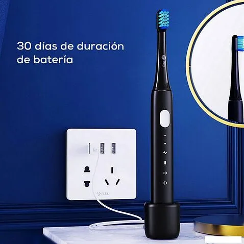 Электрическая зубная щетка Infly Sonic Electric Toothbrush P20C (3 насадки, черный)
