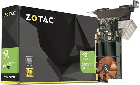 Видеокарта ZOTAC GeForce GT 710 2GB ZT-71310-10L