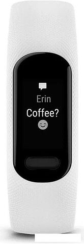 Фитнес-браслет Garmin Vivosmart 5 S/M (белый)