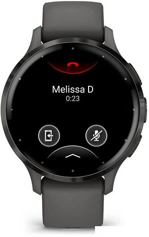 Умные часы Garmin Venu 3S (серая галька, с силиконовым ремешком)