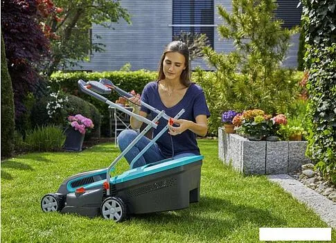 Газонокосилка Gardena PowerMax 32/36V P4A 14621-20 (с 2-мя АКБ)