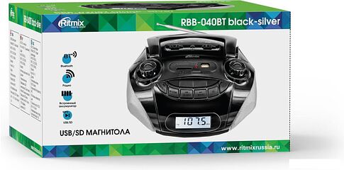 Магнитола Ritmix RBB-040BT
