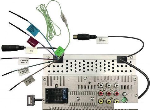 USB-магнитола JVC KW-M150BT