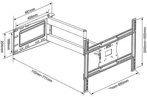 Кронштейн Onkron M7L