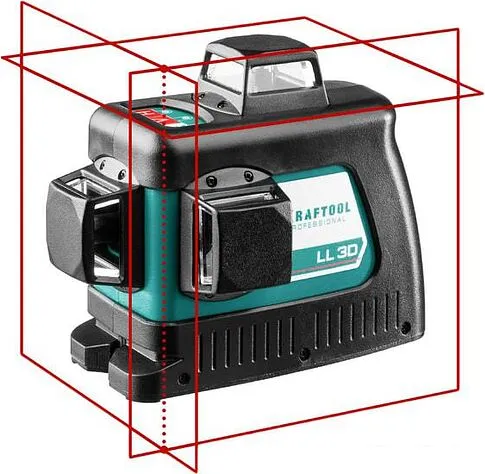 Лазерный нивелир KRAFTOOL LL-3D-2 34640-2 (с держателем)