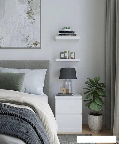 Тумба Mio Tesoro Варма 2 (пигмент, белый)