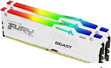 Оперативная память Kingston FURY Beast RGB 2x16ГБ DDR5 5600 МГц KF556C40BWAK2-32 Оперативная память Kingston FURY Beast RGB 2x16ГБ DDR5 5600 МГц KF556C40BWAK2-32