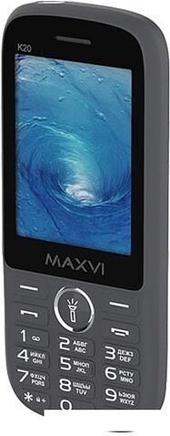 Мобильный телефон Maxvi K20 (серый)