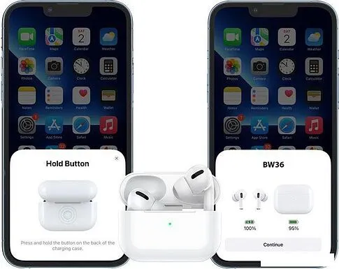 Наушники Borofone BW36 (белый)