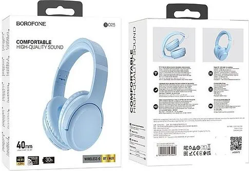 Наушники Borofone BO25 (синий)
