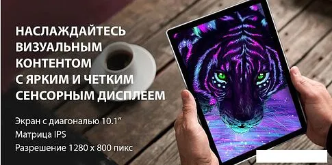 Планшет SunWind Sky 1430D 4G 4GB/64GB (черный)