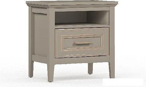 Тумба Black Red White Classic KOM1S (глиняный серый)