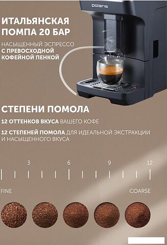 Кофемашина Polaris PACM 2056AC