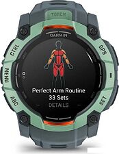Умные часы Garmin Instinct 3 50 мм (зеленый)