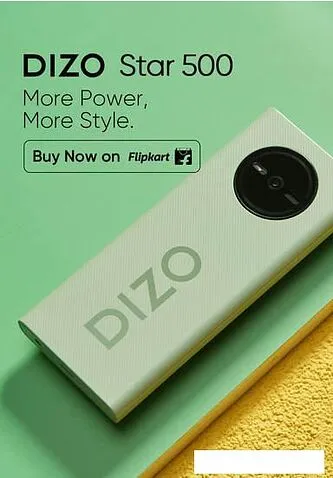 Кнопочный телефон Dizo Star 500 (черный)