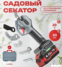 Секатор Profipower PC-20B (с 1-им АКБ, кейс)