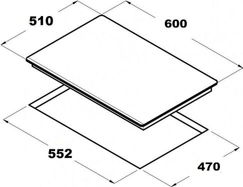 Варочная панель Schtoff H6001C15IS Black